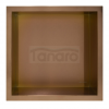 Balneo Półka wnękowa z kołnierzem Wall Box One 30 x 30 x 7 cm, miedziana